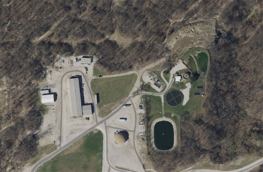 Tilton Public Works Map