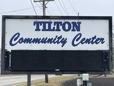 Tilton Community Center Sign