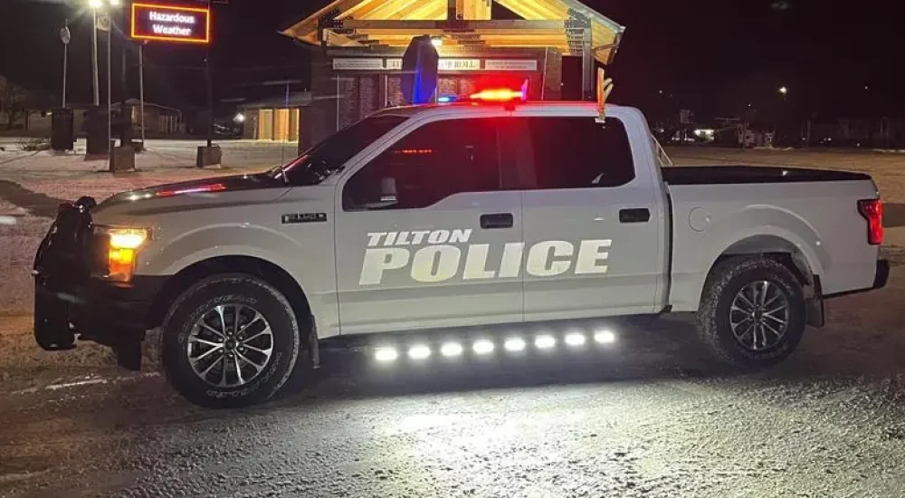 Tilton Police Truck