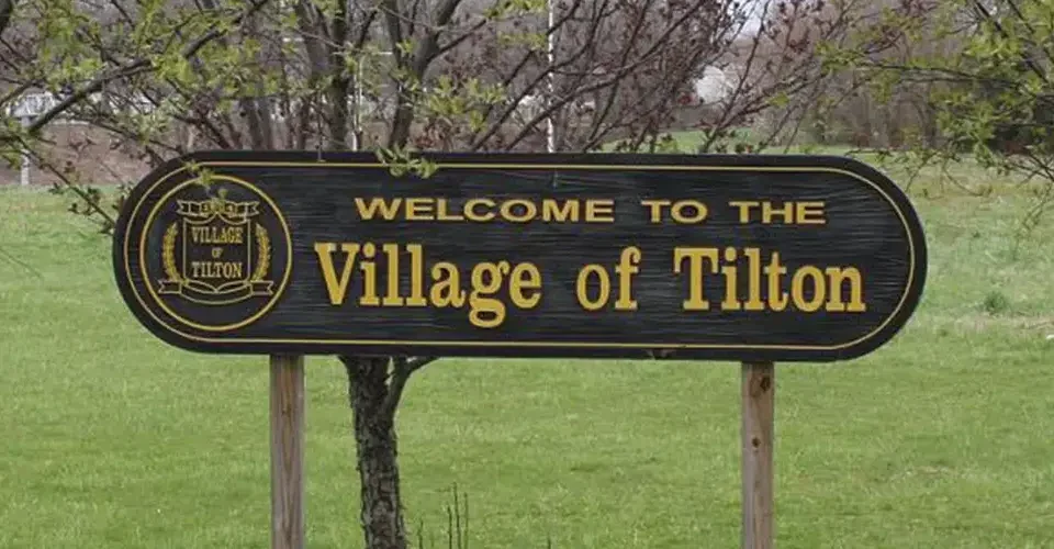 Village Of Tilton Sign